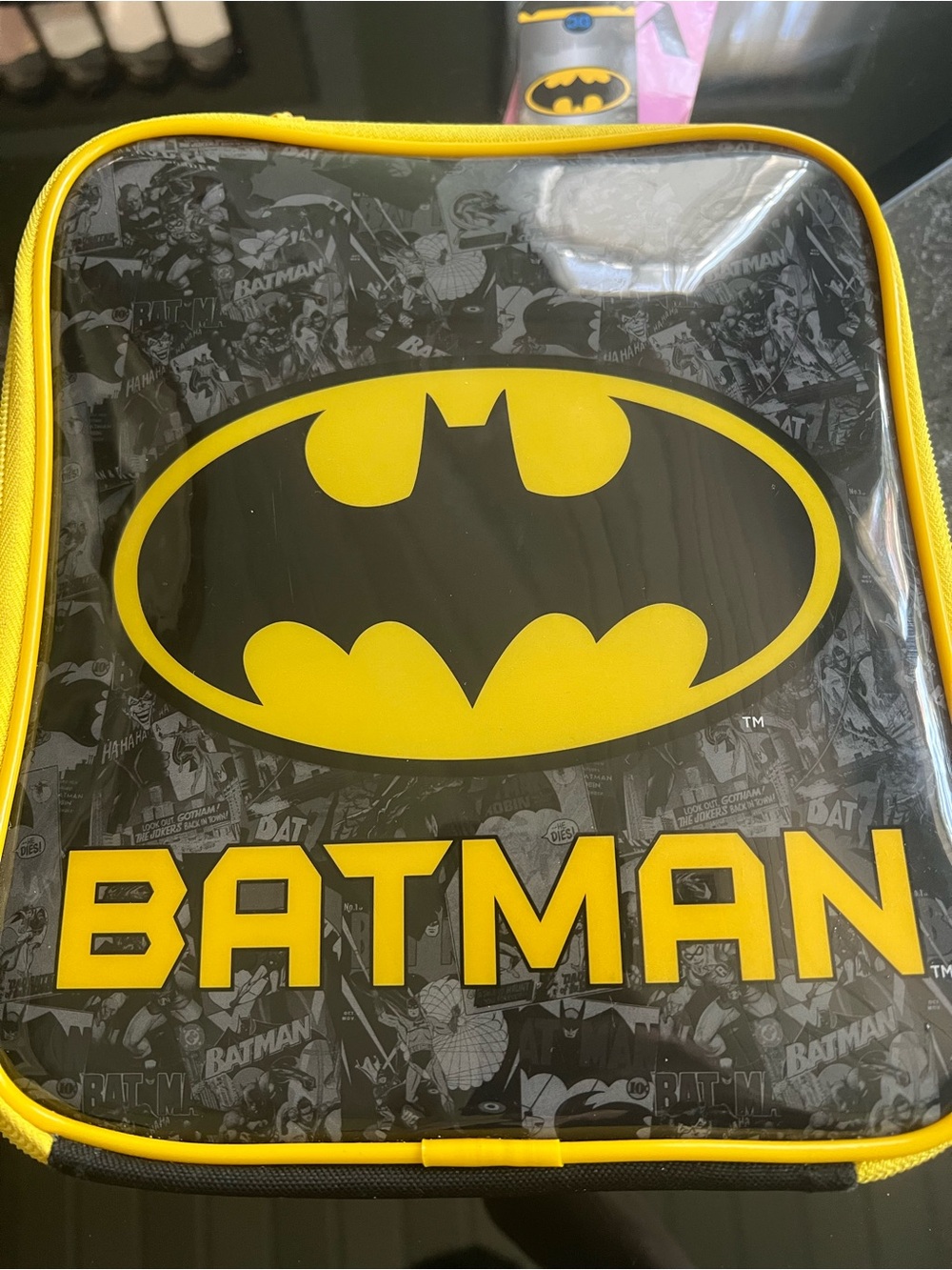 ⁠† NWT DC Comics Batman 3-Piece Lunch Box Set w/ Bottle & Container - Zak!⁠